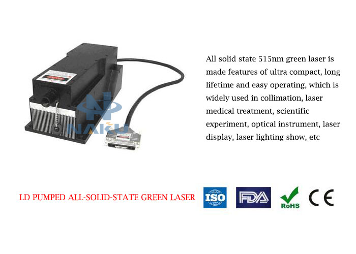 515nm High Stability Blue Laser 200~500mW